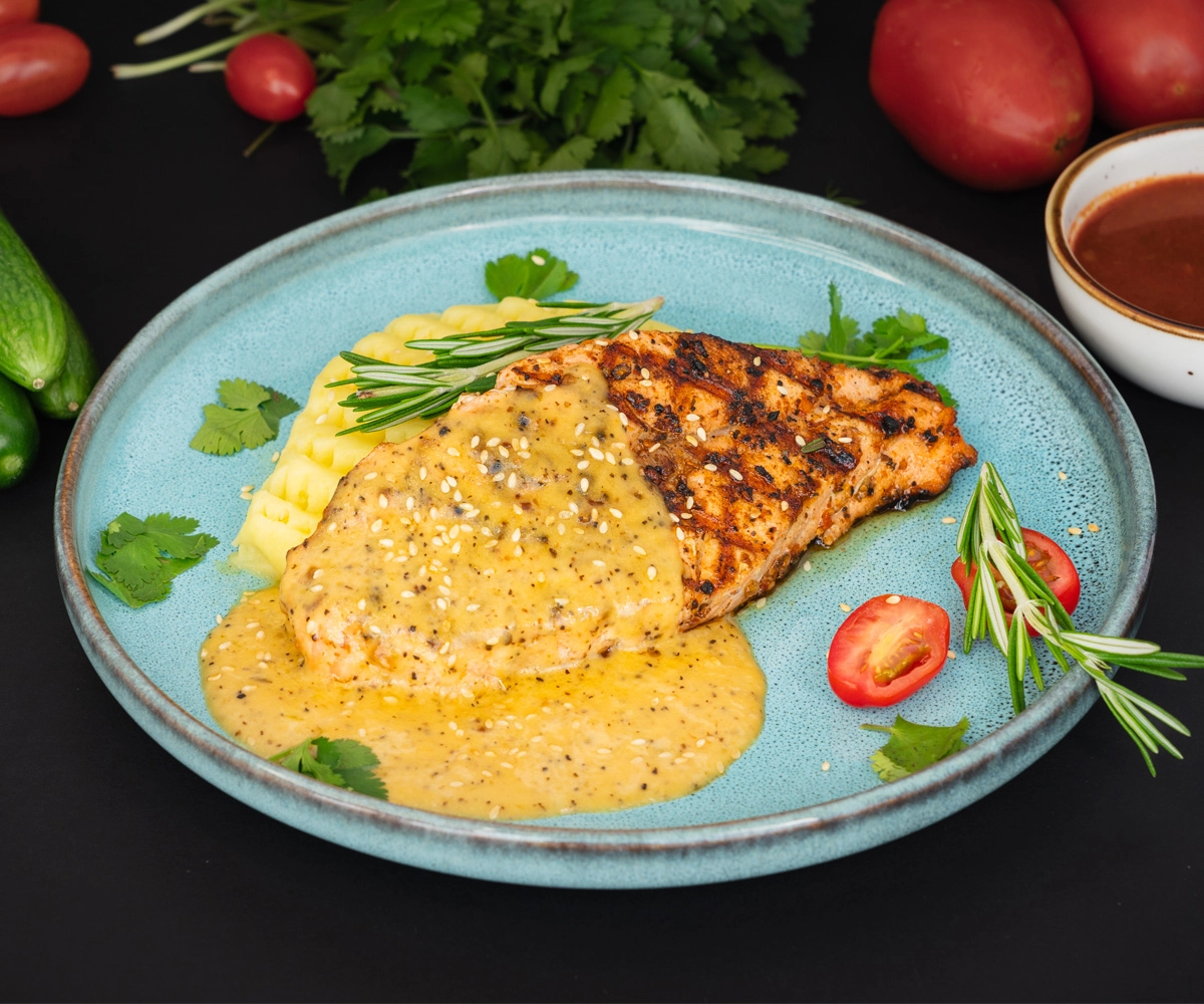 BAKED SALMON