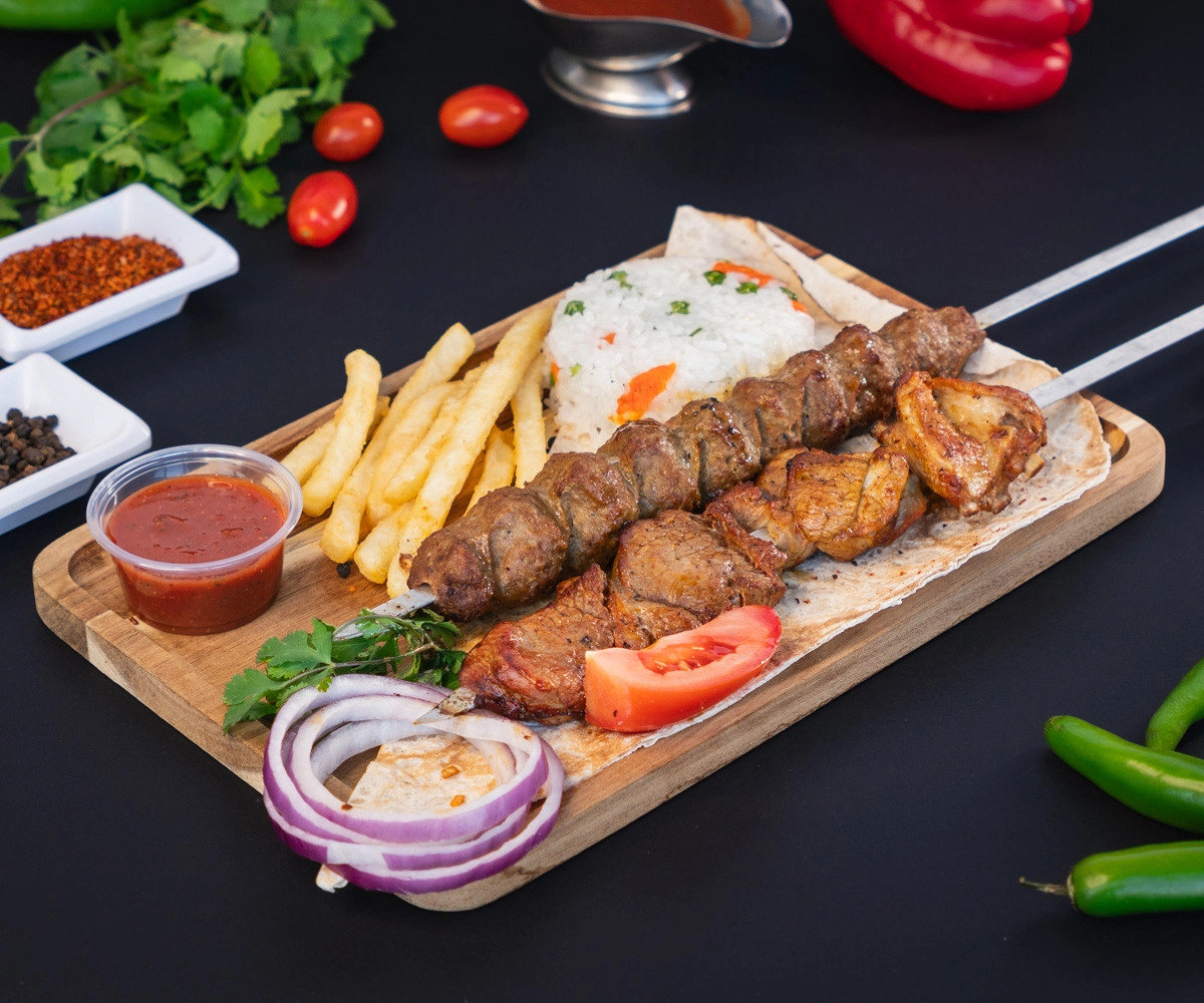 KEBAB SET 1(Chicken&Cheese Lulya)