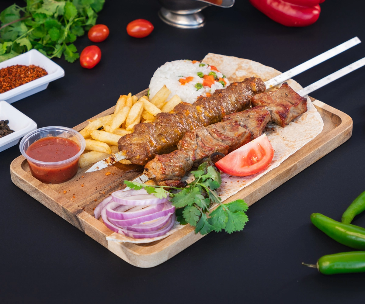 KEBAB SET 3(Beef & Cheese Lulya)